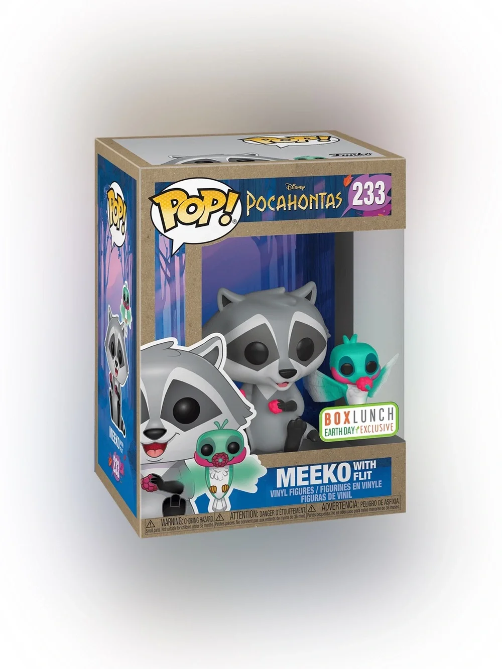 Funko Pop: Earth Day- Meeko w/Flit Vaulted In A Soft Protector